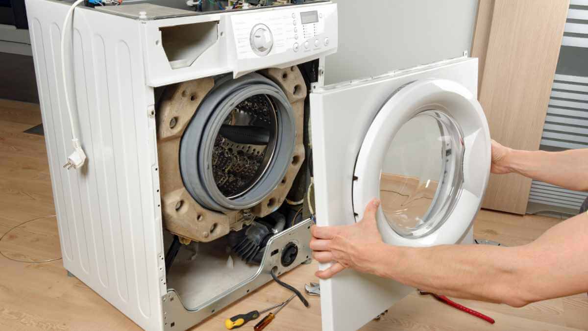 Αλλαγή λάστιχου πόρτας πλυντηρίου ρούχων bosch